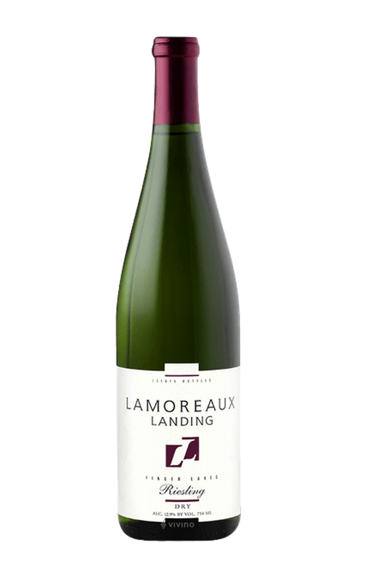 Lamoreaux Landing Wine Cellars Riesling 2018. FRESH, EARTHY, CITRUS